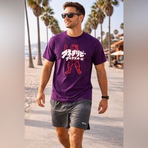 Billionaire Boys Club Japan Astro Tee 'Majesty' Purple Short Sleeve Men’s XL